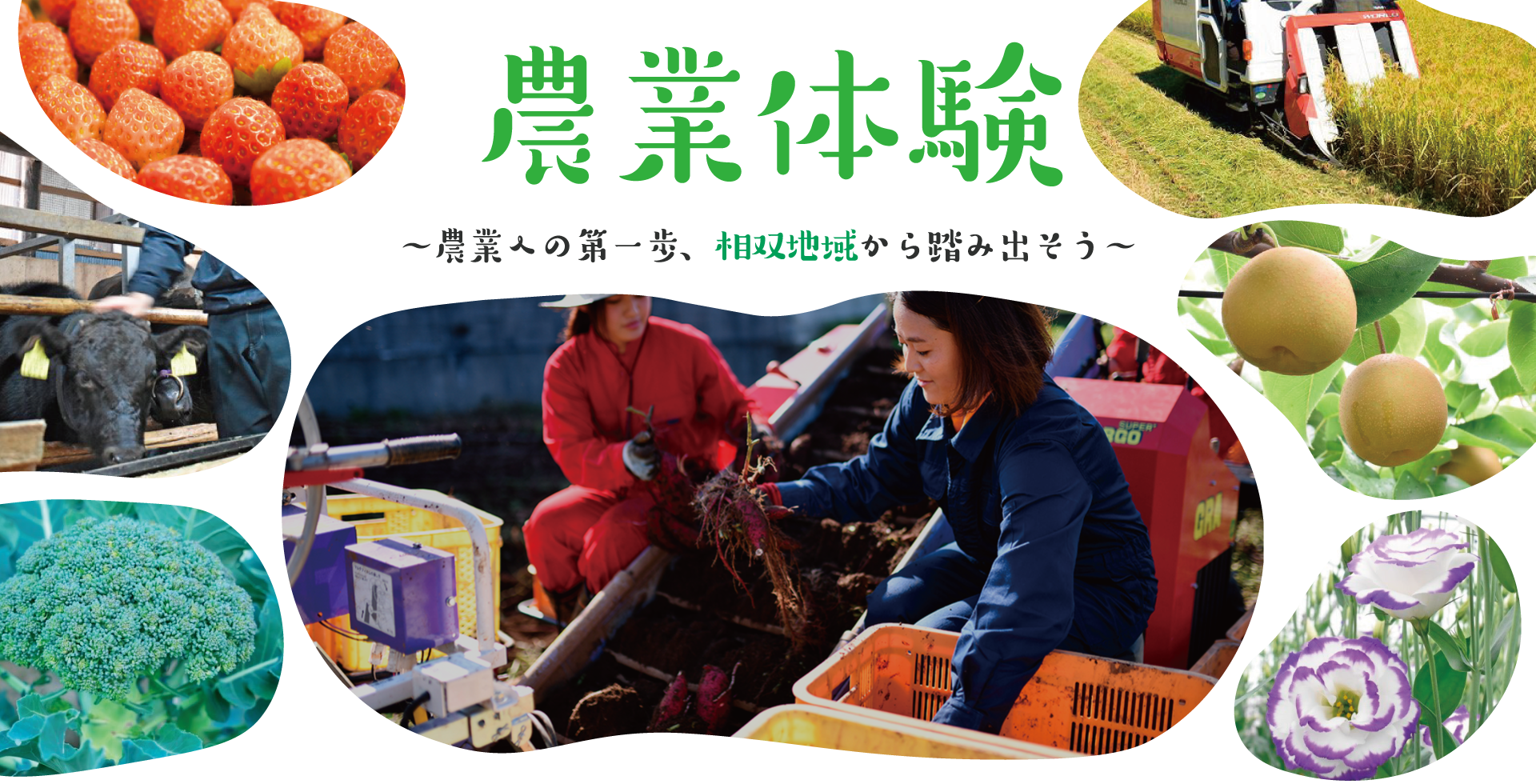農業への第一歩、相双地域から踏み出そう